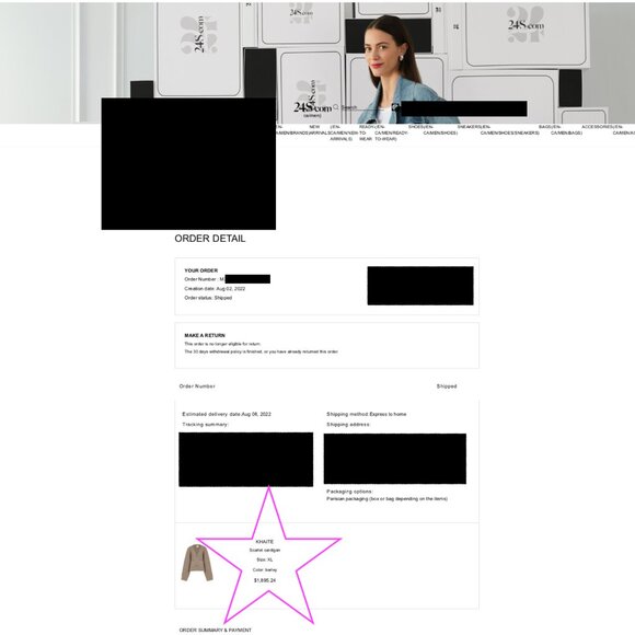 Khaite Scarlet Cardigan Barley cashmere size XL - as seen on katie holmes - Picture 16 of 17